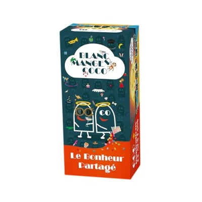 Image de Blackrock Games Blanc Manger Coco Le Bonheur PARTAGÉ Jeu d&#039;ambiance idéal Entre Amis et en Groupes pour Adultes Amusant décalé apéro, soirée 16 Ans Plus 2 à Joueurs