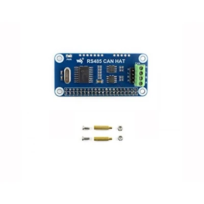 Image de Waveshare RS485 Can Hat Allows Stable Long Distance Communication Onboard MCP2515 Transceiver SN65HVD230 SP3485 Compatible with Raspberry Pi Series
