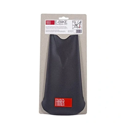 Image de FAHRER Bavette pour vélo électrique Gant Anti éclaboussures Unisexe, Noir, Taille Unique