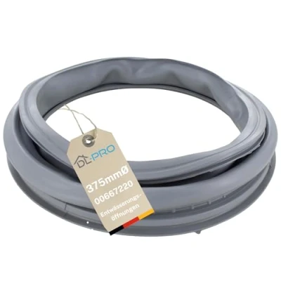 Image de DL pro Joint de porte pour Bosch Siemens 667220 00667220 en caoutchouc machine à laver chargement avant