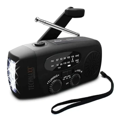 Image de Technaxx TX 238 Portable Analogique et numérique Noir Neuf