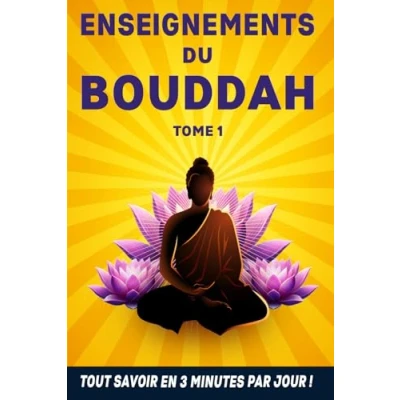 Image de Enseignements du Bouddha Débuter Facilement le Bouddhisme et Dharma: 200 Termes Concepts Essentiels : Karma, Nirvana Samsara Définis, ... Tout Comprendre Niveau Débutant