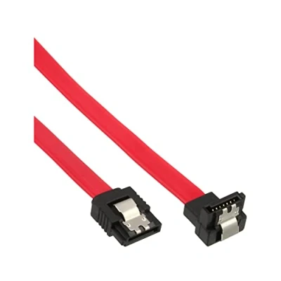 Image de InLine 4043718163168 câble SATA 0,15 m 7 pin Noir, Rouge Neuf