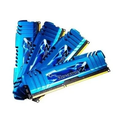 Image de Kit mémoire DDR3 G.SKILL RipjawsZ 32 Go (4 x 8 Go) 2400 MHz CL11 Pour plateformes Intel X79