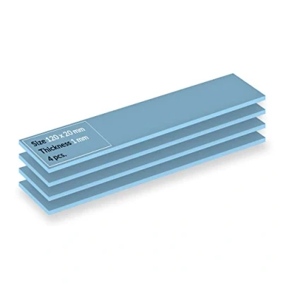 Image de ARCTIC TP 3: Premium Performance Thermal Pad, 120 x 20 1,0 mm, (Empilable jusqu&#039;à 2,0 mm sans Perte de Performances), 4 P. Hautes Performances, Souple, Gap Filler, Remplissage des irrégularités