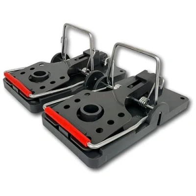 Image de 2 pièges à Rats Roshield Qualité Professionnelle et Anti nuisibles Robustes pour Une neutralisation instantanée réutilisable Facile Mettre en Place