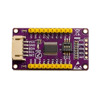 Image de SEENGREAT CAT9555 IO Expansion Module Board I2C Interface Expands 16 bit Parallel GPIO Expander, SMBus I/O Port, with Pre soldered Header