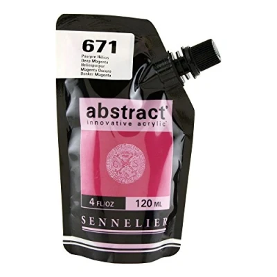 Image de Abstract Acrylic 120ml Deep Magenta
