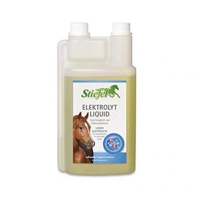 Image de Stiefel Electrolyte Liquide pour Chevaux Eletrolytes de qualité supérieure compenser Les pertes d&#039;électrolytes en Cas Chaleur ou d&#039;effort Intense Régénération Rapide avec