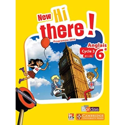 Image de New Hi there! Anglais 6e Livre d’occasion Correct