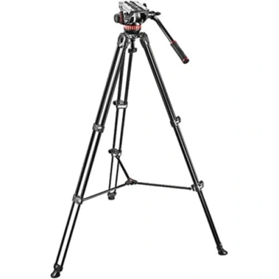 Image de Manfrotto MVK502AM 1 Caméras numériques Noir trépied Trépieds (Caméras numériques, 7 kg, 3 Pieds, 105, 6 cm, Noir, 70, 5 cm)