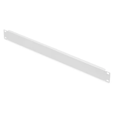 Image de DIGITUS Panneau de recouvrement 19&quot; 1U Cache pour armoires réseau &amp; serveur rack matériel fixation inclus Tôle d&#039;acier laqué à la poudre Gris