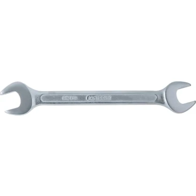 Image de KS TOOLS 517.0787 Clé à fourche double 204 19/32, 11/16 Acier chrome vanadium satiné mat, chromé