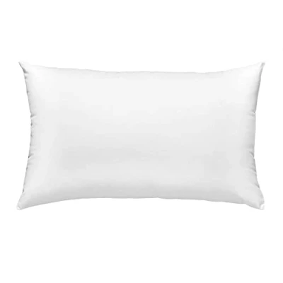 Image de sleepling 197747 Coussin en Fibres de canapé Inlet décoratif Microfibre Respirant Lavable à 60 C Certifié Ökotex Fabriqué UE 50 x 75 cm, Blanc