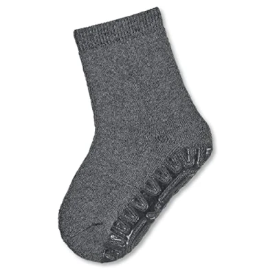 Image de Sterntaler FLI Soft Uni, Chaussettes Fille, Gris (Anthrazit Melange 592), 21/22 (Taille fabricant: 18 24 Mois)