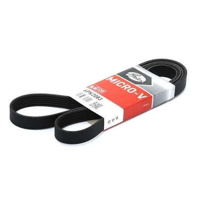 Image de GATES 6PK2083 Courroie Poly V 2083 6 Polyester, EPDM (éthylène propylène diène caoutchouc) RoadMax Value Line BMW: 3 Coupe, 5 Touring, Touring