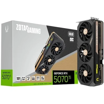 Image de ZOTAC GeForce RTX 5070 Ti SOLID OC 16GB GDDR7 Neuf