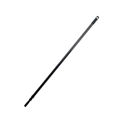 Image de Homéa, Manche à Balai Téléscopique Métal Embout Tournant 3M Anthracite