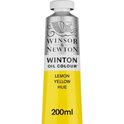 Image de Winsor &amp; Newton Winton Huile 200ml 346 Jaune Citron