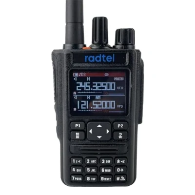 Image de Radtel RT 490 Radio tri Bande 144 148/420 450Mhz bidirectionnelle Portable Longue portée avec réception de d’air VOX/FM... (Aucun GPS/Aucun Bluetooth)