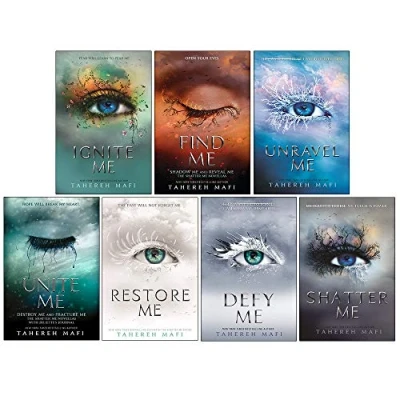 Image de Shatter Me Series 7 Books Collection Set By Tahereh Mafi (Ignite Me, Find Unravel Unite Restore Defy Me)