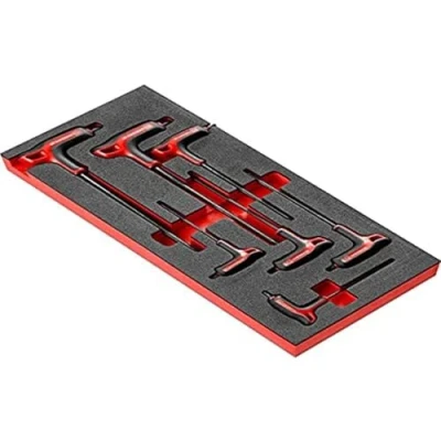 Image de FACOM Module d&#039;Outillage Clé Mâle Torx à Poignée en T MODM.89TXA Plateau Mousse Clés Allen Matériau Robuste et Durable Jeu d’Outils pour Professionnels Passionnés