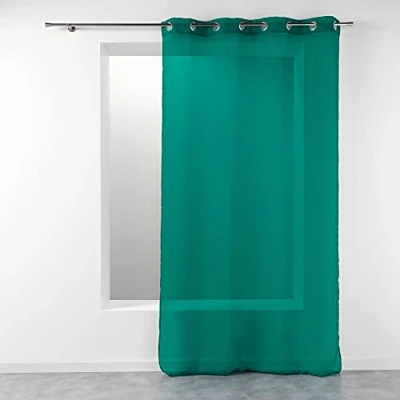 Image de douceur d&#039;interieur Panneau A Oeillets, Emeraude, 140 x 240 CM