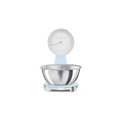 Image de Balance de cuisine SMEG KSF01PBWW Bleu azur Acier inox 5 kg