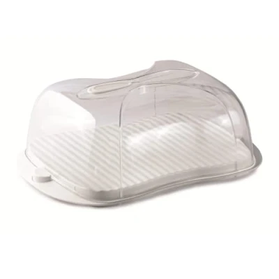 Image de Snips Boîte à Fromage 3 LT Plateau avec 2 fermetures de sécurité, Dôme Transparent Couteau Dimensions 29 x 20 11 cm Made in Italy 0% BPA e phthalate free