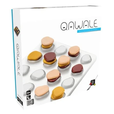 Image de Gigamic QAWALE Jeu Classique en Bois, pour 2 jouers, 8+ ans