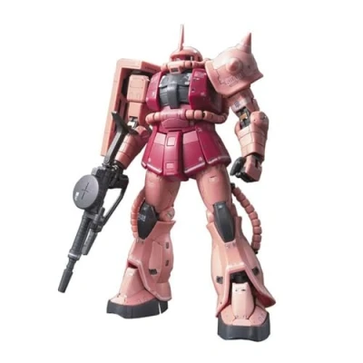 Image de Bandai SPIRITS # 2 MS 06S Char&#039;s Zaku II Mobile Suit Gundam, Hobby RG 1/144 Kit de modélisme, 83214P