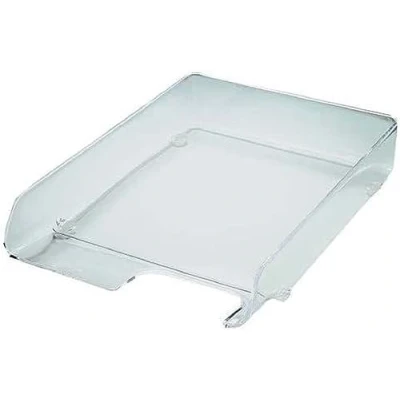 Image de Bac à courrier LEITZ Elegant A4 Polystyrène transparent Empilable verticalement