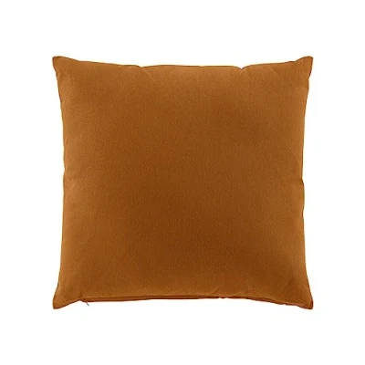 Image de douceur d&#039;intérieur, Coussin Déhoussable (45 x 45 cm) Twily Camel, Coton / Polyester Recyclé