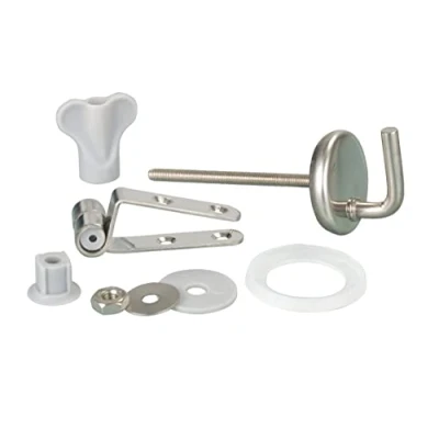 Image de WENKO Fixation abattants de WC Acier INOX Set Rechange Mat