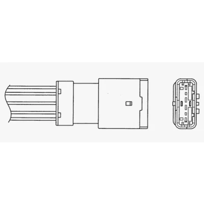 Image de NGK 1840 Sonde lambda 5 PEUGEOT: 406 Berline, CITROËN: C5 I portes