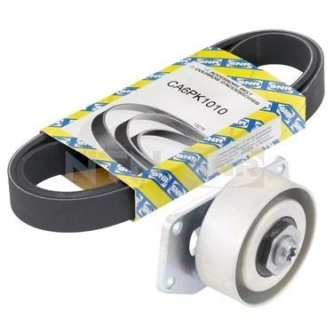 Image de SNR KA859.18 Jeu de courroies trapézoïdales à nervures PEUGEOT: 206 3/5 portes, SW, Berline