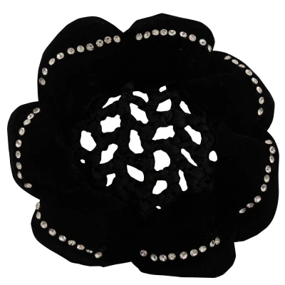 Image de BR Scrunchie Magnolia avec Filet pour Chignon Noir