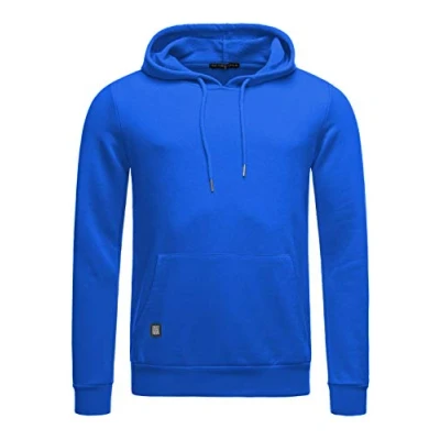 Image de RED BRIDGE Sweat à Capuche Sweatshirt avec Poche Frontale Pull de Base Large Gamme Couleurs Bleu M
