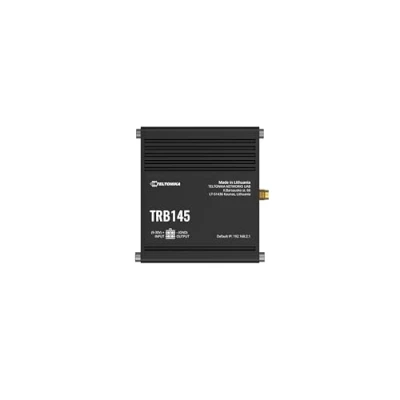 Image de Teltonika TRB145 Module numérique et analogique I/O Digital &amp; Analog Modules numériques analogiques (Digital Analog, Entrée/Sortie, RS 485, SSH, CLI, NAT, DDNS, OpenVPN, Vert, 9 30 V)