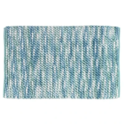 Image de WENKO Tapis de Bain Urdu Ecru, avec Effet mélange Moderne, qualité Lourde, Non Pelucheux, Reprise d&#039;humidité élevée, séchage Rapide, Lavable, antidérapant, 60x90 cm