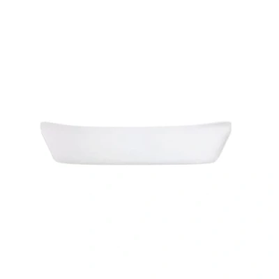 Image de Luminarc Plat rectangulaire Blanc Smart Cuisine Carine 250C à Four en Verre Innovant Léger et Extra Résistant Nettoyage Facile Fabrication France Dimensions 34x25cm
