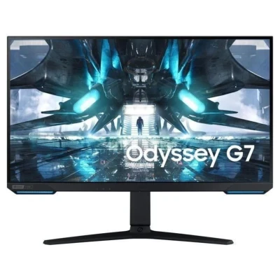 Image de Samsung Odyssey G7 28&#039;&#039; Ecran PC Gaming, Dalle VA 28&quot;, Résolution UHD 4K (3840 x 2160), 144Hz, 1ms, GSYNC Compatible, AMD FreeSync Premium Pro, HDR400, Noir