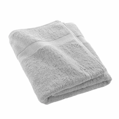 Image de douceur d&#039;intérieur, Drap de Bain (90 x 150 cm) Elegance Perle, 100 % Coton Uni