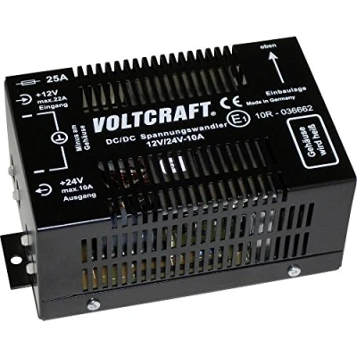 Image de VOLTCRAFT Convertisseur CC/CC 12/10 12 V/DC 24 V/DC/10 A 240 W