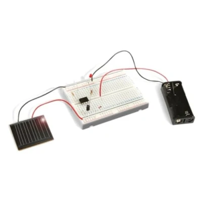 Image de Whadda Kit d&#039;expérimentation éducatif, sans Soudure, Platine d&#039;expérimentation, à énergie Solaire