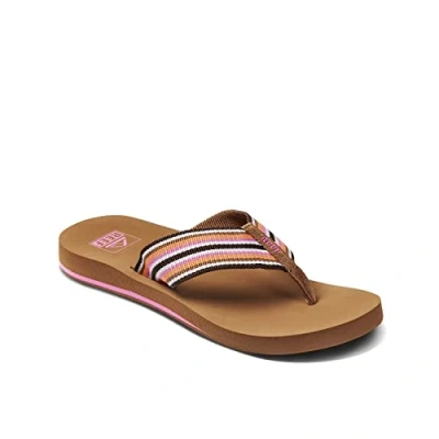 Image de Reef Spring Tongs, Femme, Taille: 37.5, Smoothie stripe Polyester