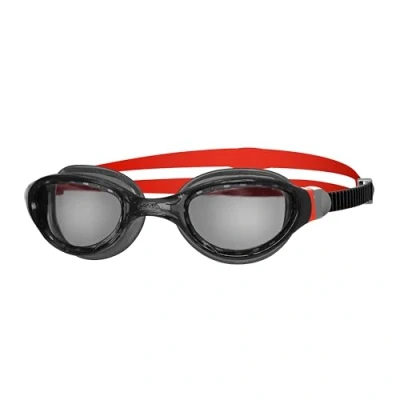 Image de Zoggs Phantom 2.0 lunettes de natation pour adulte, protection UV, sangles à réglage rapide, sangle confortable fendue, verres transparents anti buée,