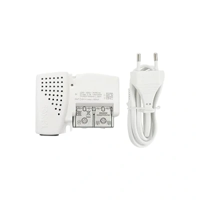 Image de Amplificateur domestique PicoKom 1e/2s &quot;EasyF&quot; 47 694MHz G 10/16dB Vs 98/101dB?V avec réglage automatique + alimentation préamp