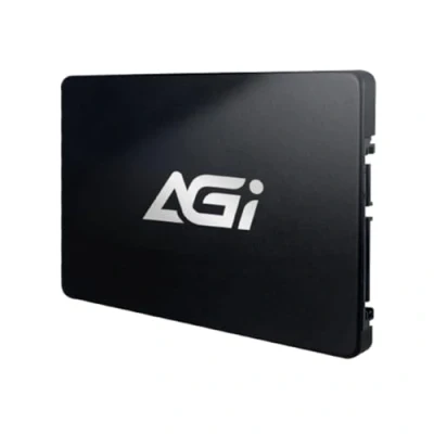 Image de AGI AI238 512 Go Disque Dur Interne SATA3 6 Go/s SSD 2,5&quot;, 3D NAND, SLC Cache, Vitesse de Lecture jusqu&#039;à 530 Mo/s, Compatible avec Ordinateur Portable et Bureau (PC), 7mm (0,28&quot;) Noir