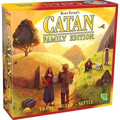 Image de CATAN Family Edition Jeu de société à partir 10 Ans 3 4 Joueurs Temps 60 90 Minutes